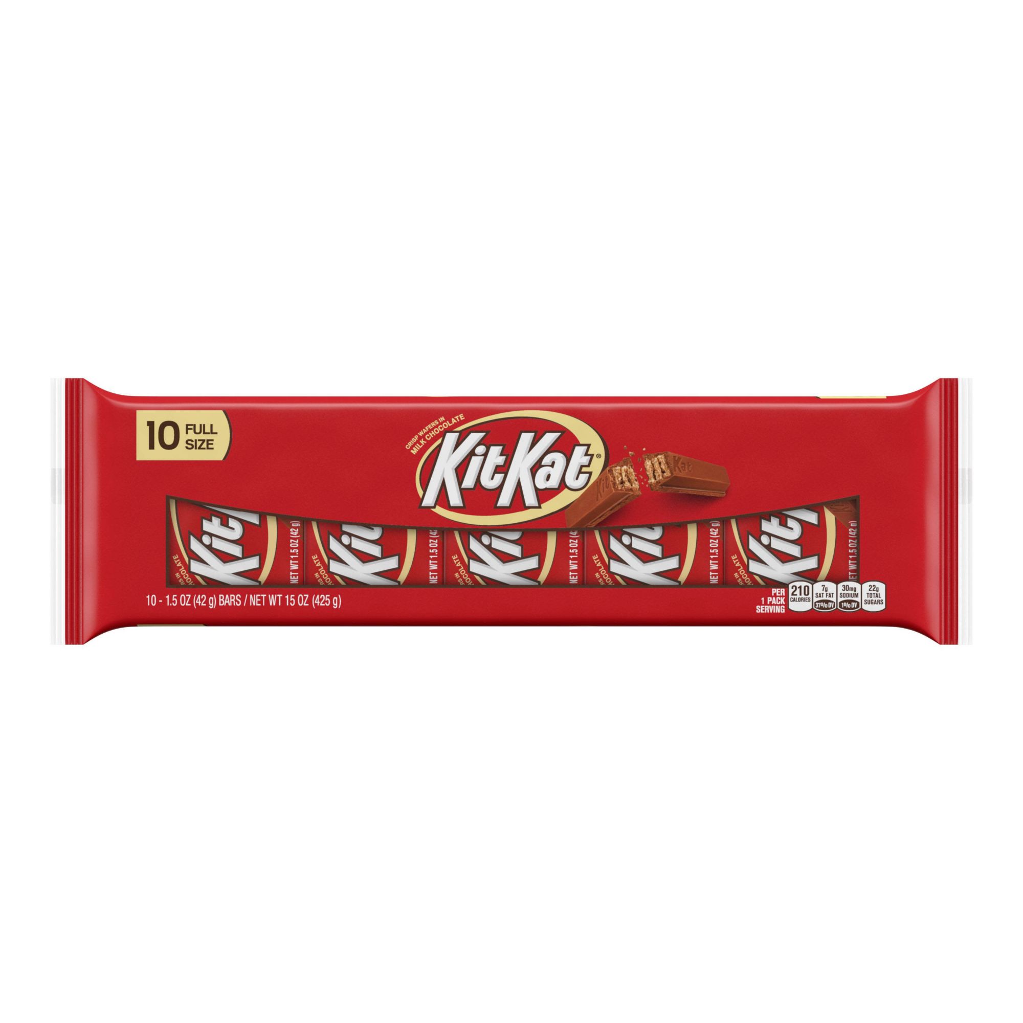 Kit Kat Crisp Wafers in Milk Chocolate - 1.5 oz packet