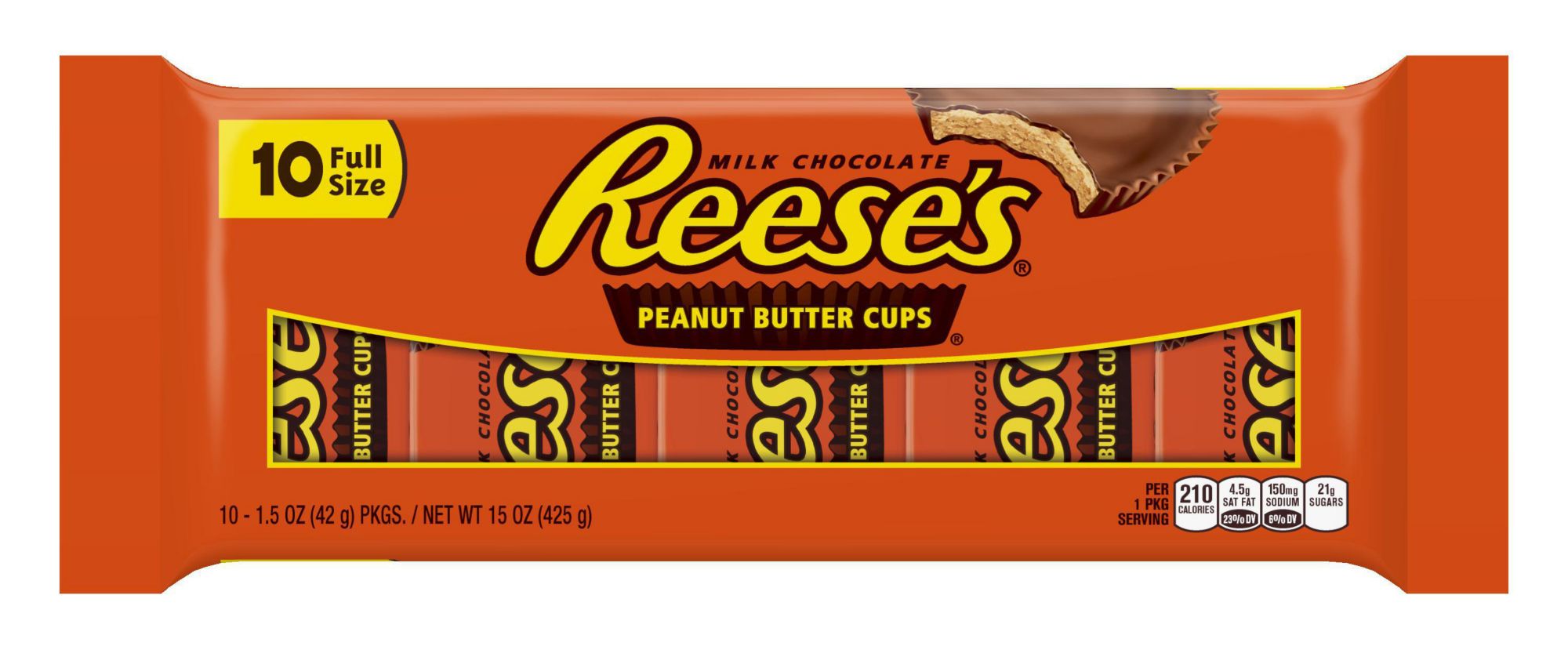 Hershey's Reese's Peanut Butter Cups, 10 ct. | BJ's Wholesale Club