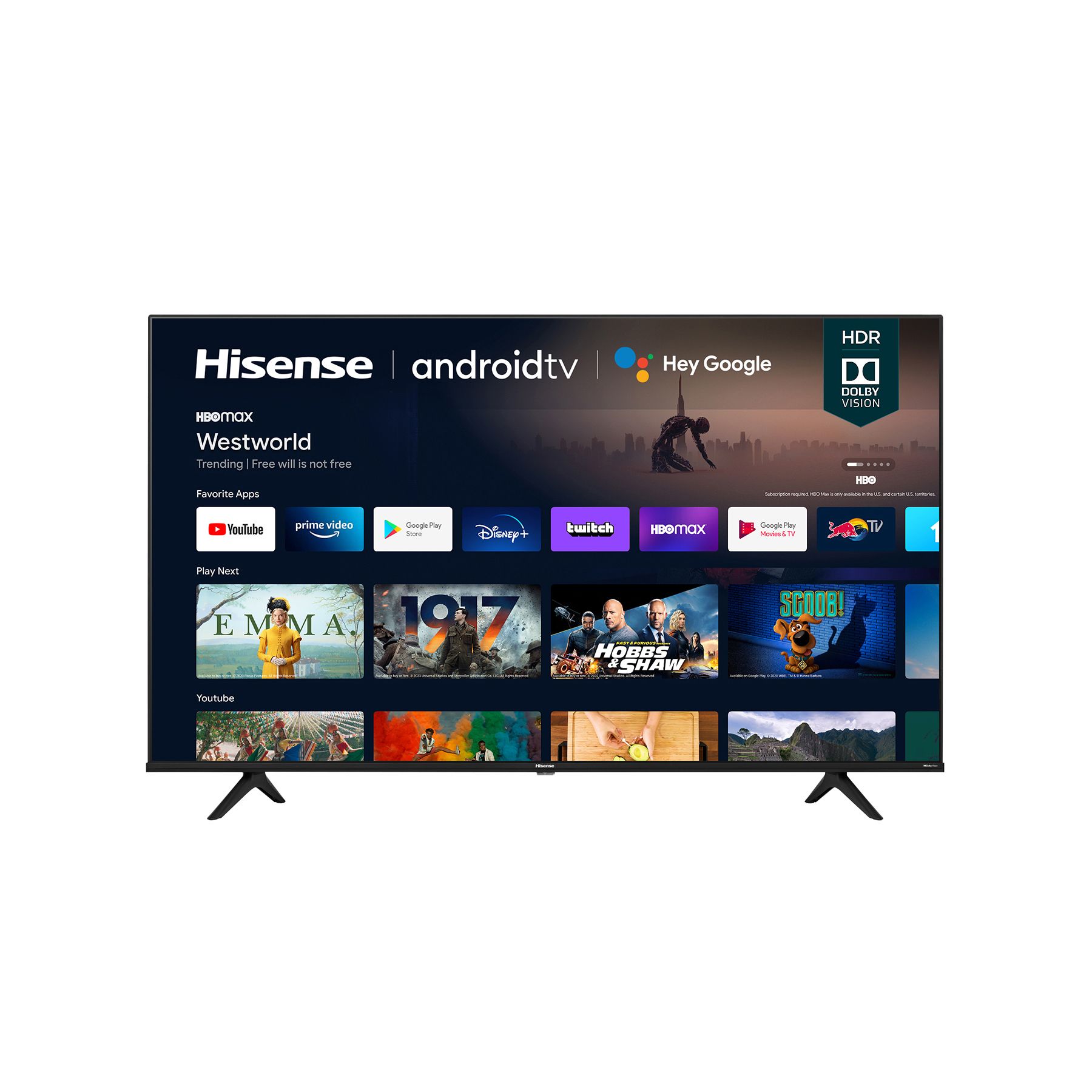 TV SMART HISENSE 50A6GSV 50 4K