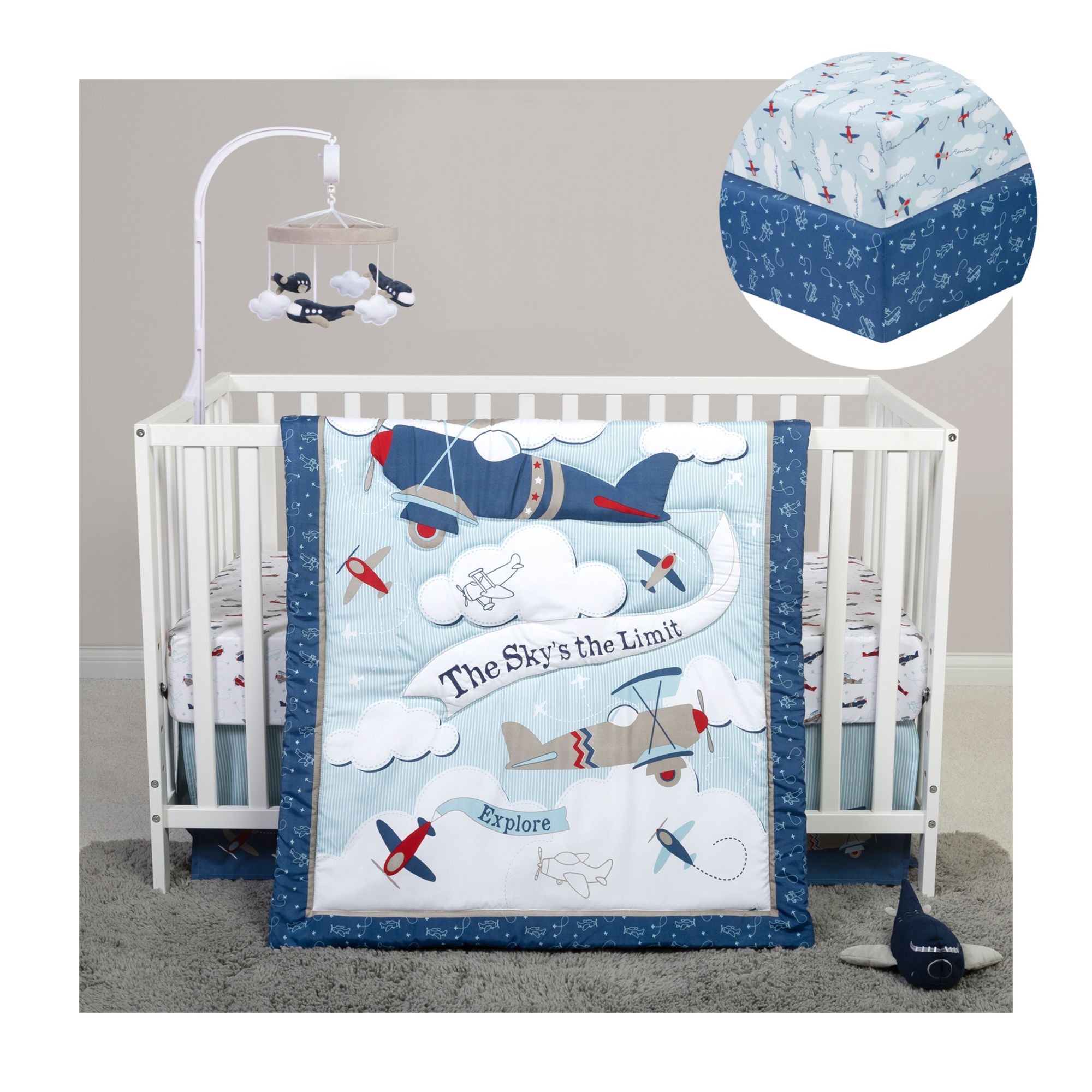 Adventure awaits outlet nursery bedding