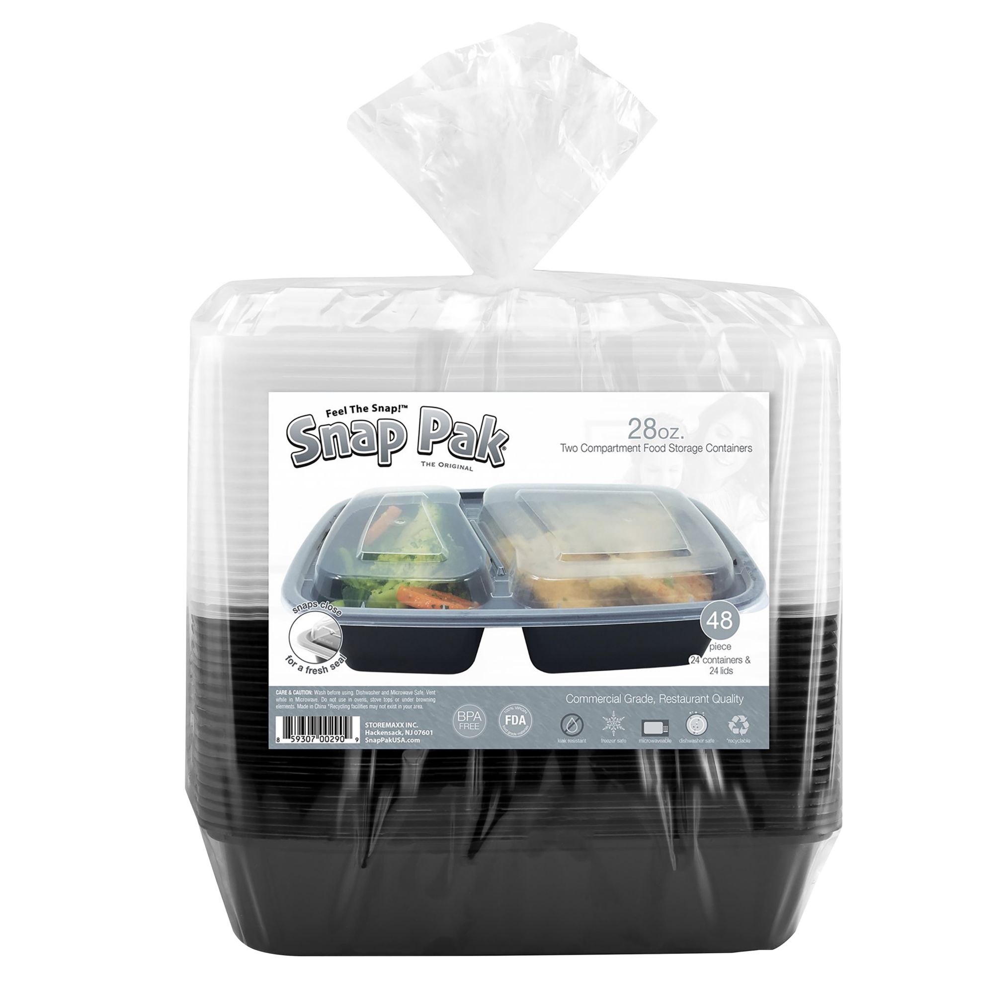 Disposaware Party Pack Takeout Containers, 25 ct.