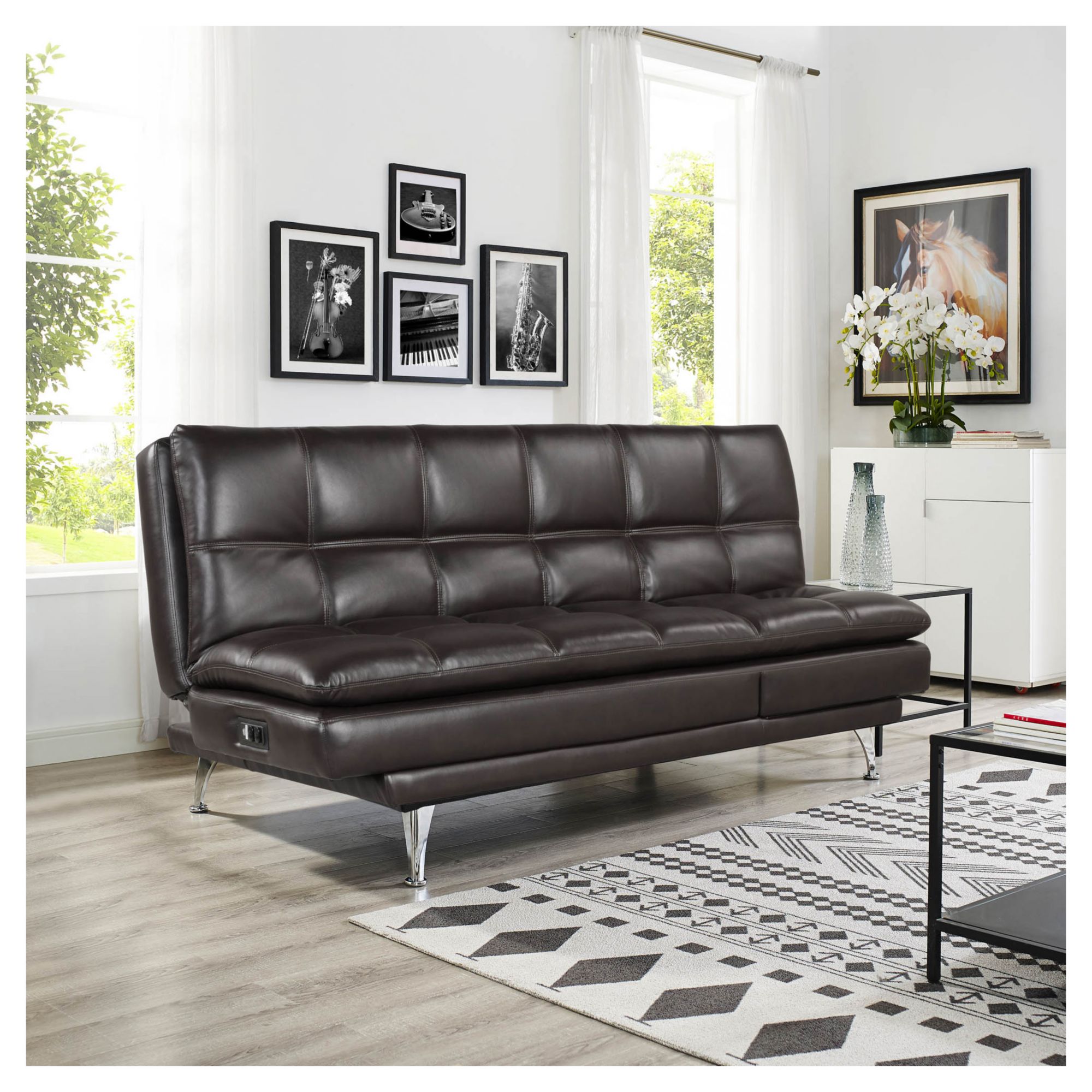 Serta convertible sofa clearance bed