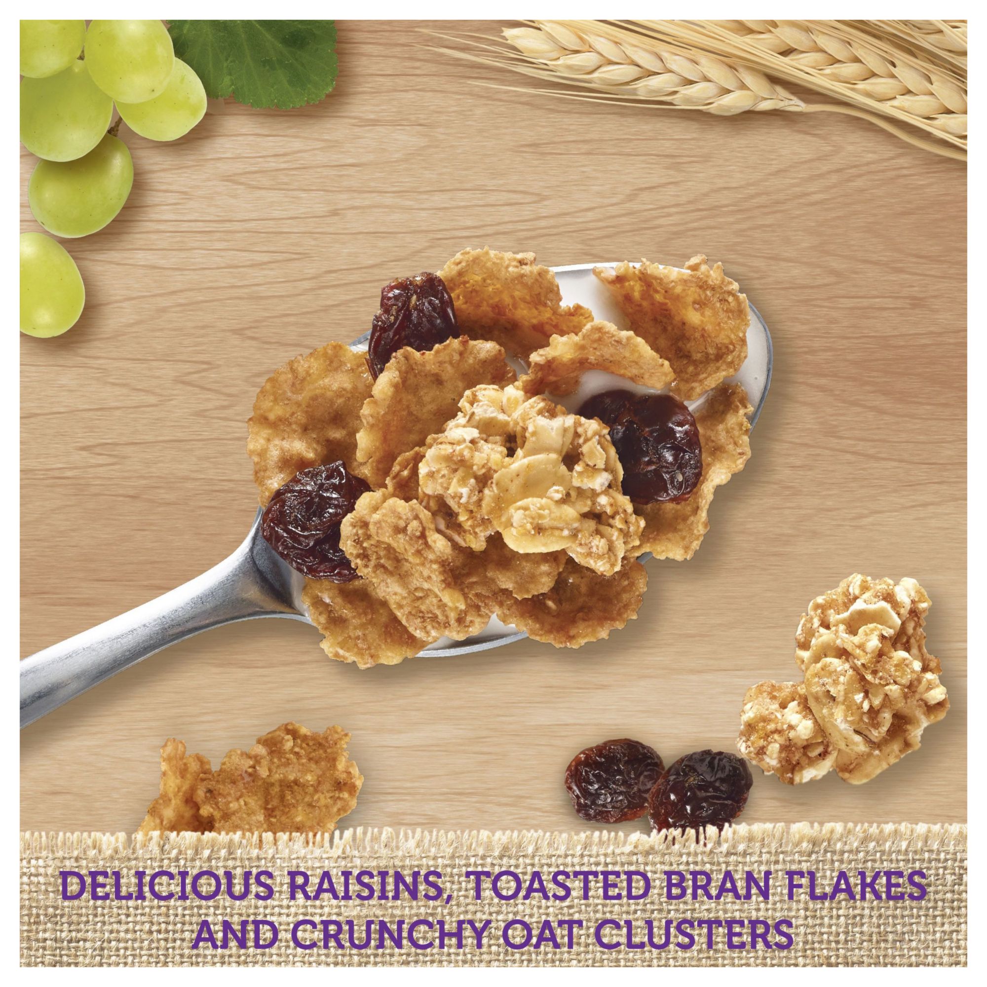 Raisin Bran Crunch with Fiber Cereal, 43.3 oz.