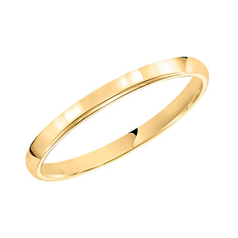 2mm Wedding Band in 14k Yellow Gold