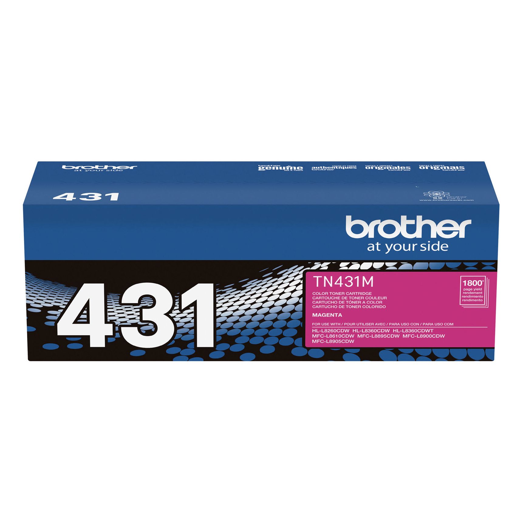 Brother TN431M Magenta Standard-Yield Toner Cartridge BJ's Wholesale Club