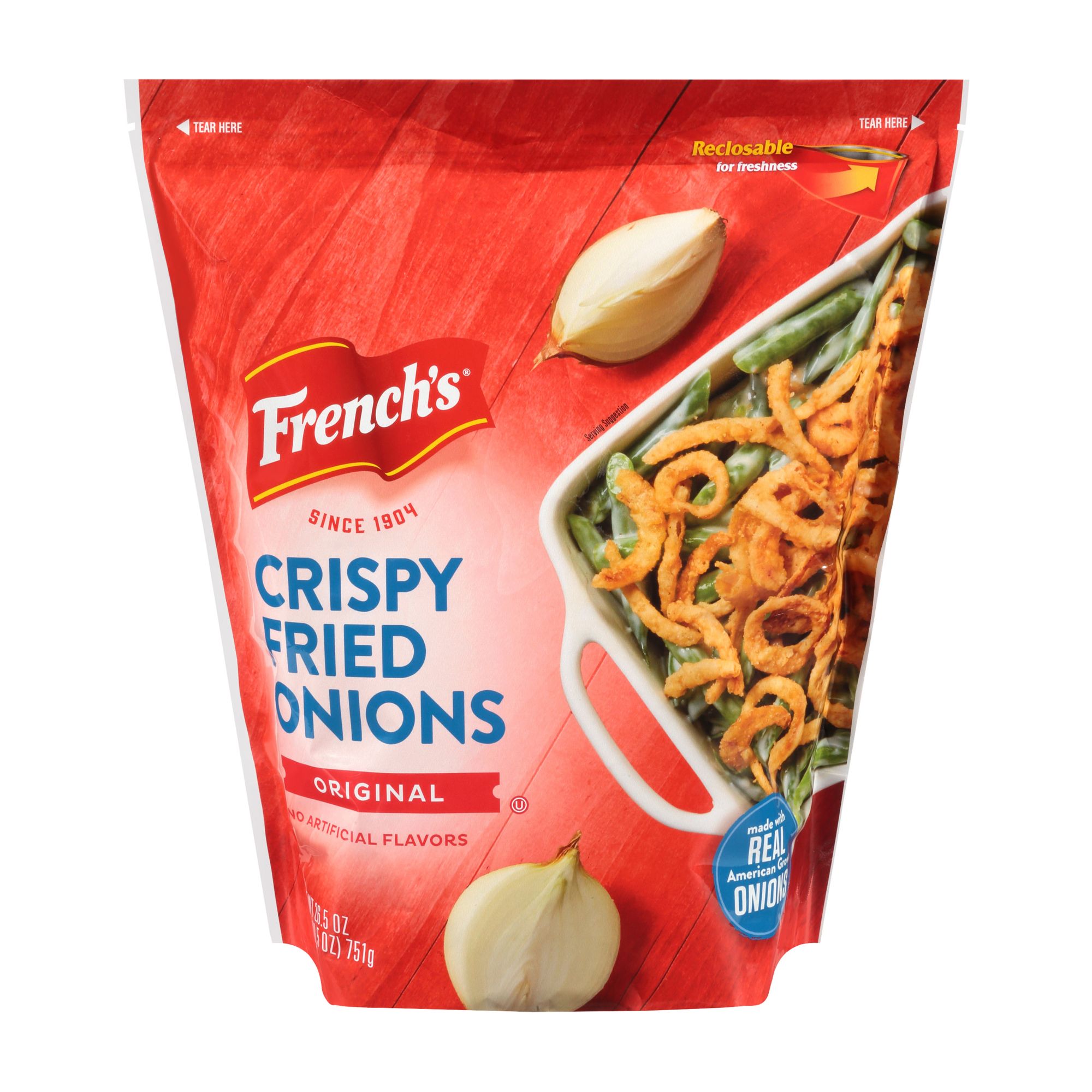 French's Original Crispy Fried Onions, 6 oz Salad Toppings 