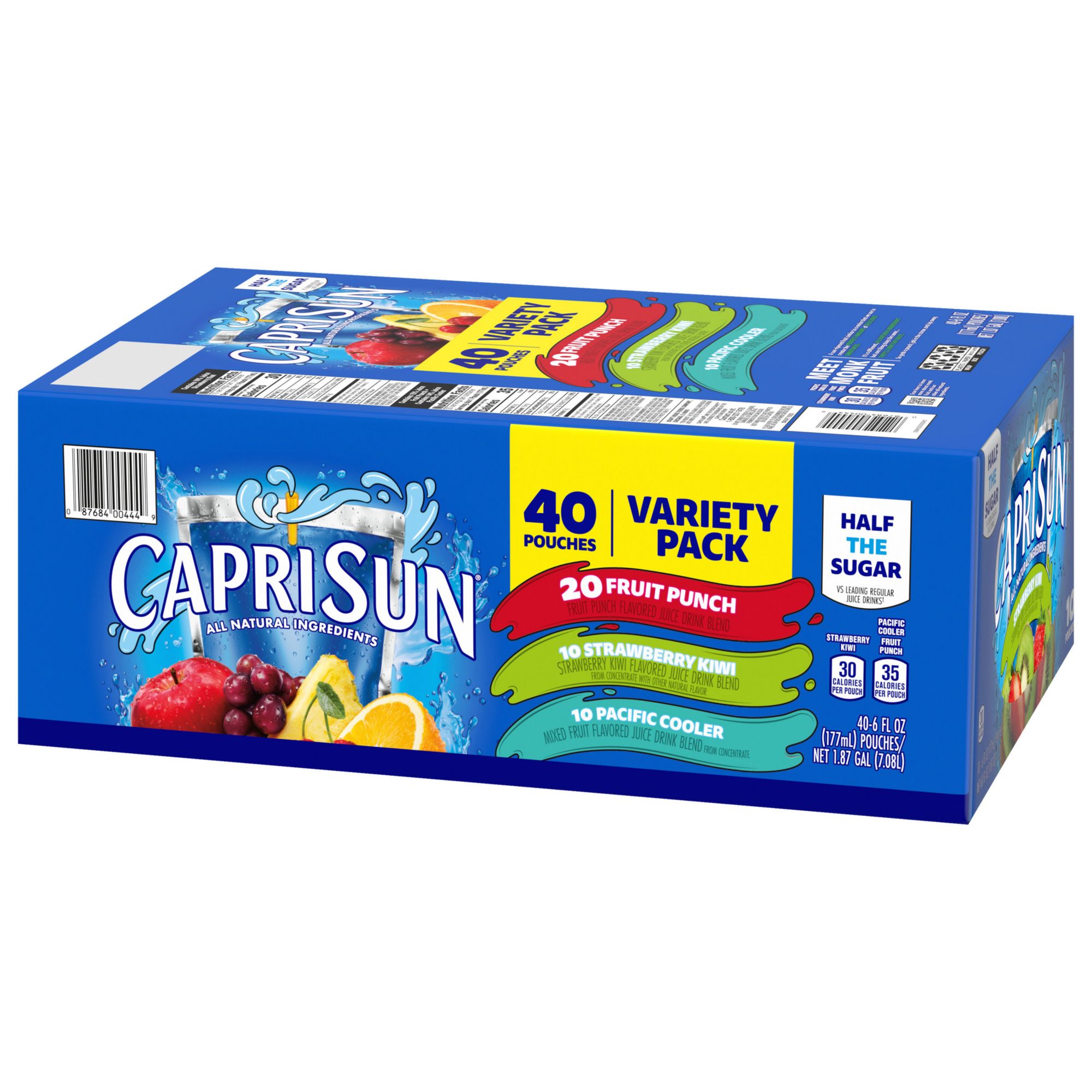 Capri Sun Variety Pack, 40 ct