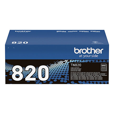 Brother TN820 Black High-Yield Toner Cartridge