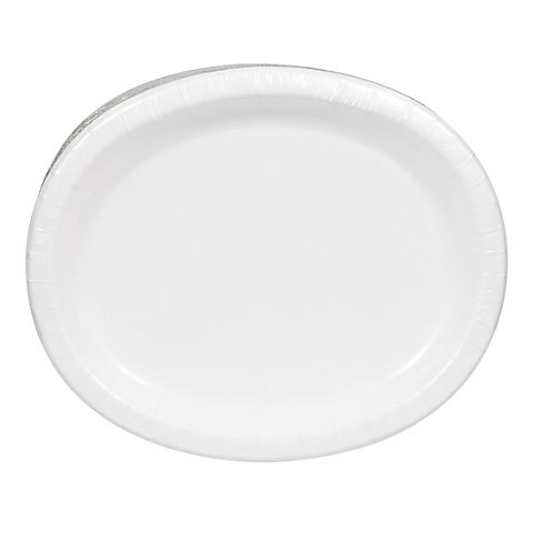 Berkley Jensen Oval Platter, 100 ct. - White