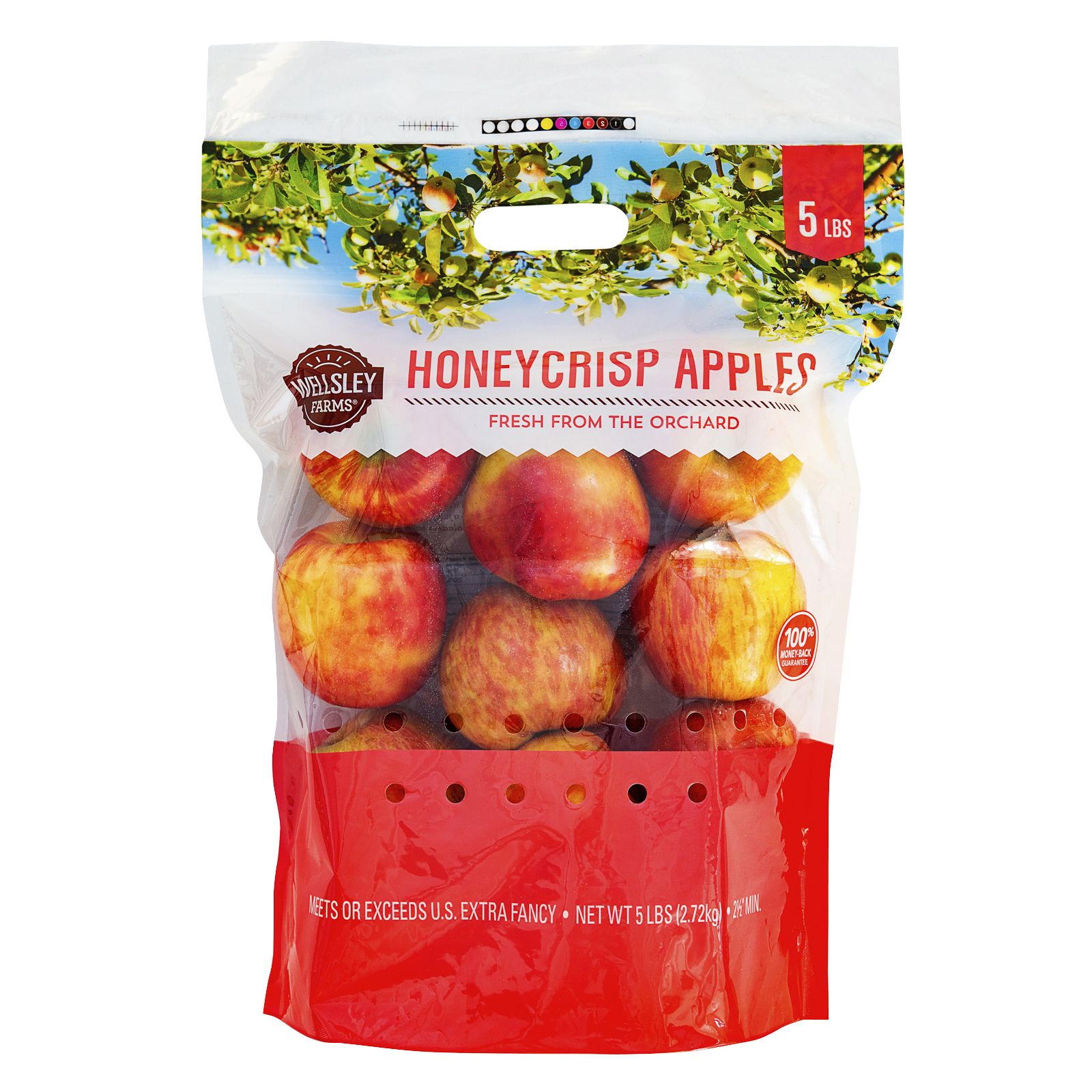 Fresh Organic Honeycrisp Apples, 2 lb Pouch 