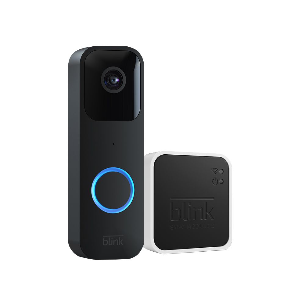 Blink Wireless Outdoor 2-Camera System Plus Video Doorbell  2CAMDOORBELLB-DIY - The Home Depot