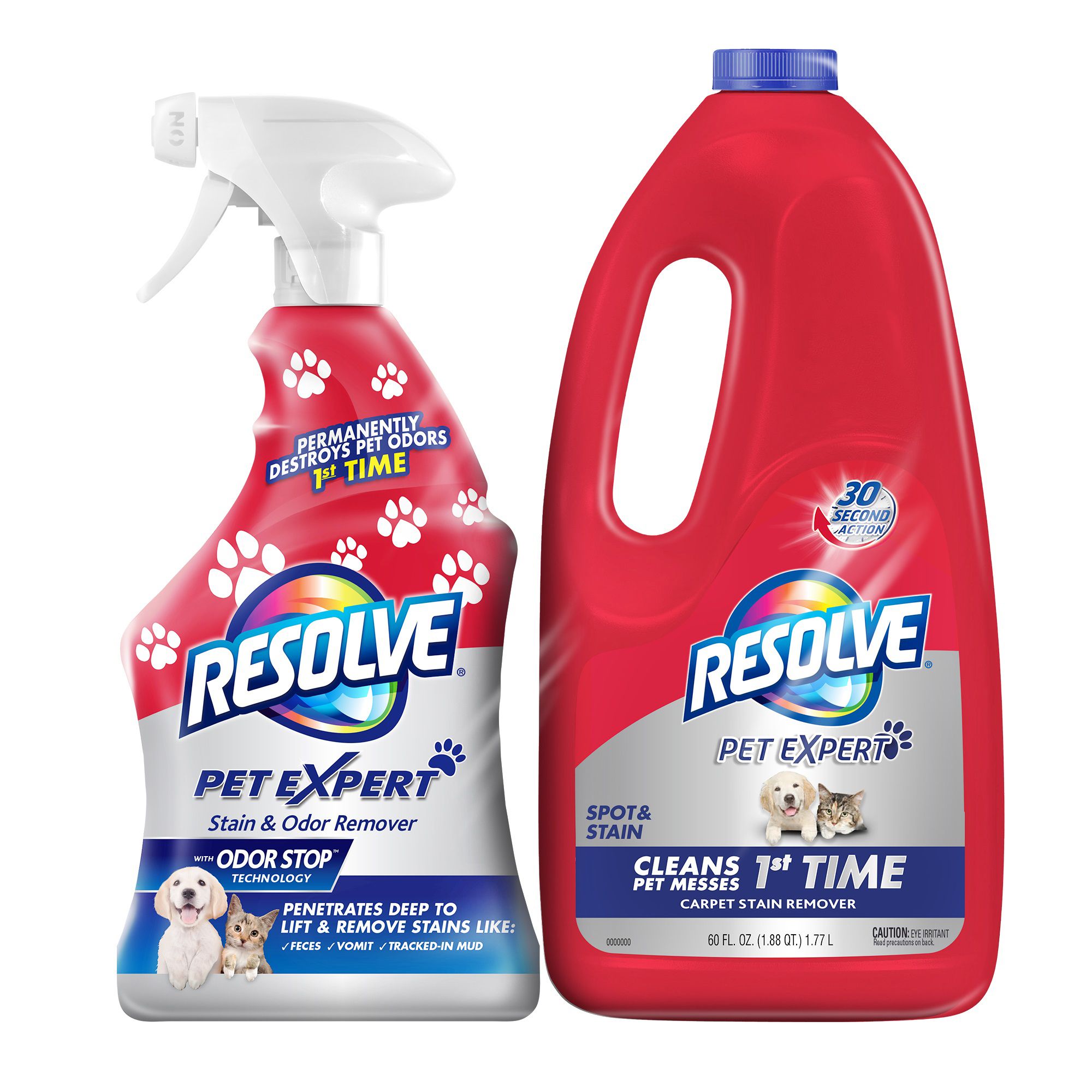 Resolve Pet Expert 22 oz. Trigger with 180 oz. Refill