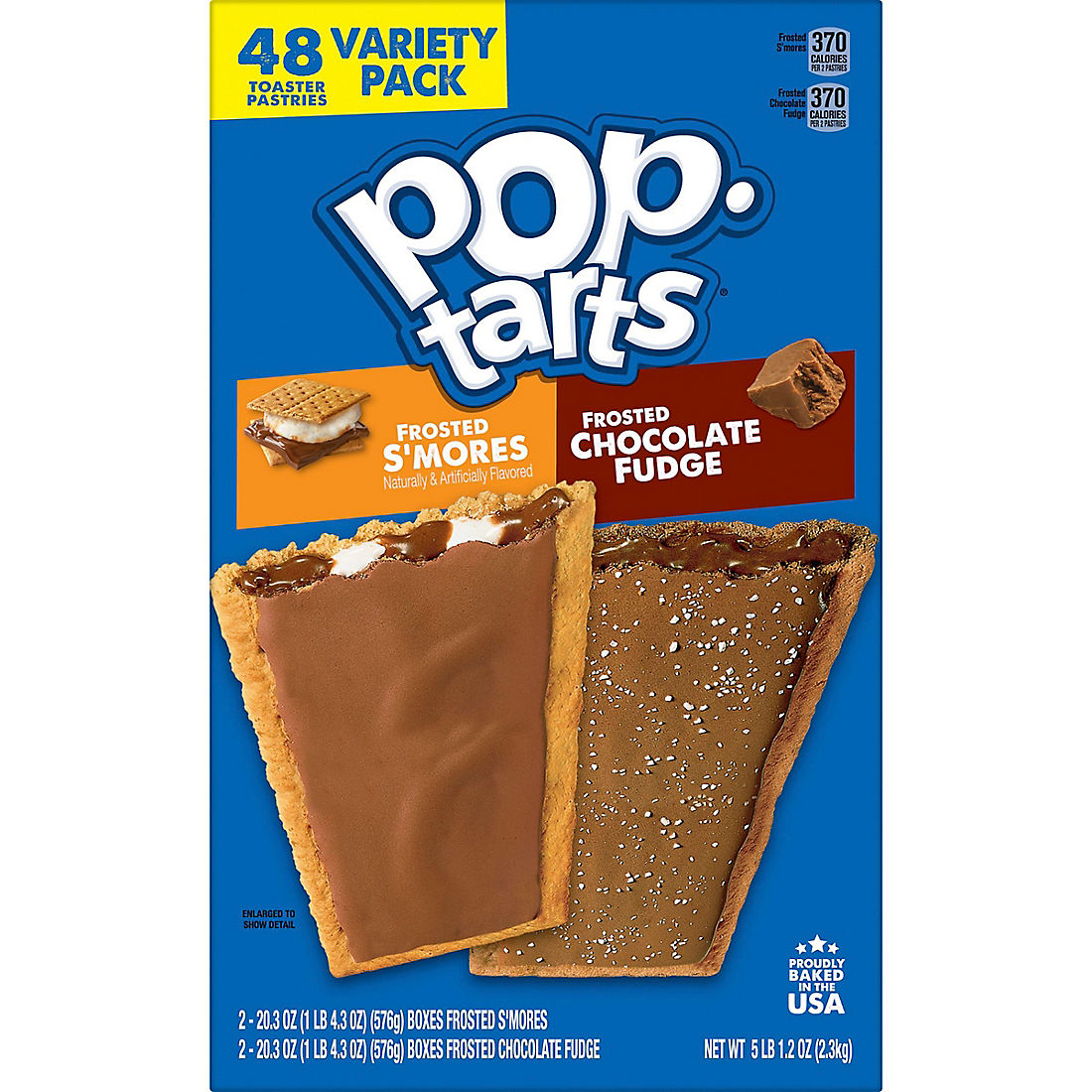 Pop-Tarts Frosted & Frosted Chocolate Fudge Variety Pack, 48 ct. - BJs Wholesale Club