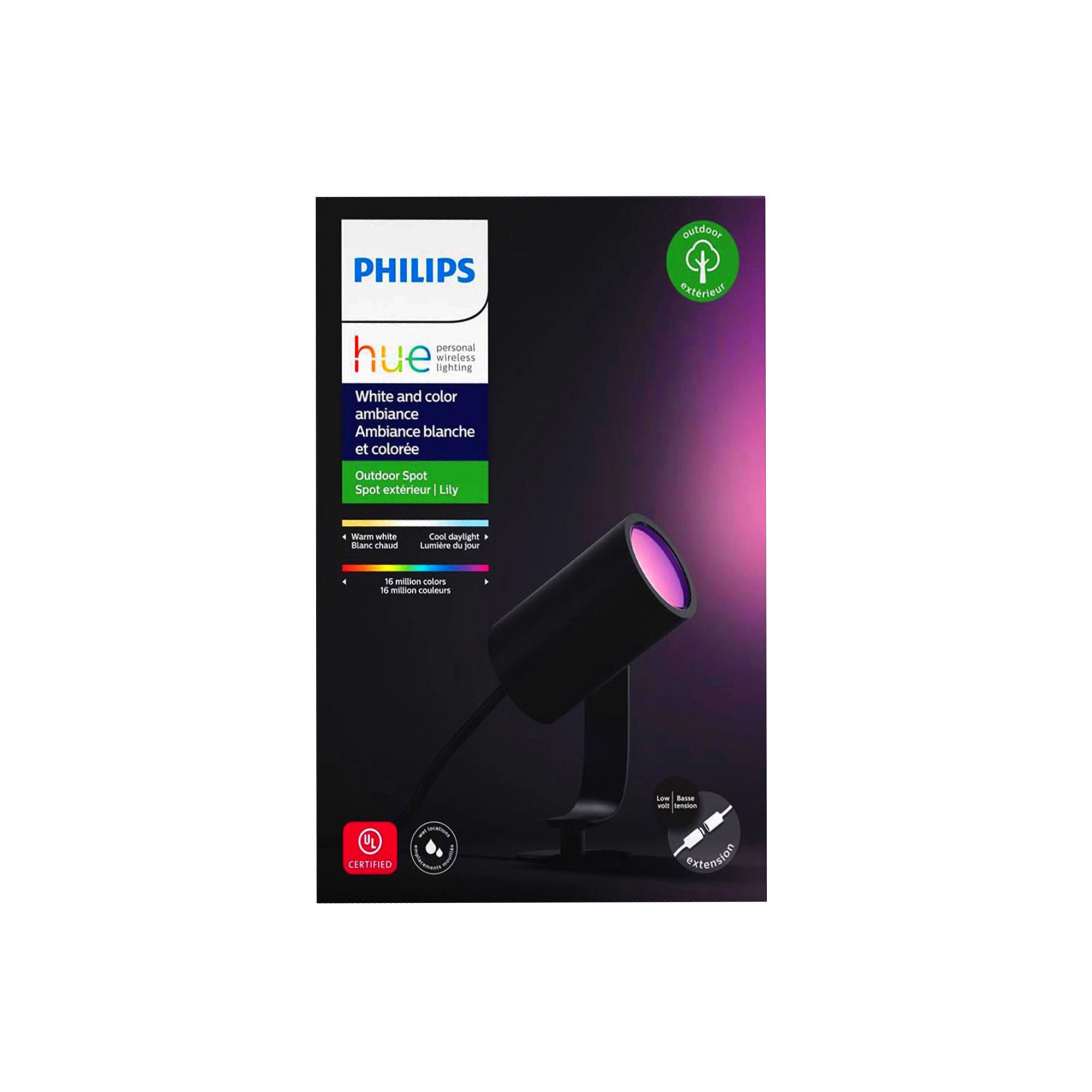 Philips Outdoor Lighting Control Plug-in with Wireless Remote, 80ft. Range,  2 Grounded Outlets, ON/OFF Buttons, Ideal for Landscape, Seasonal Lighting,  Dcor, LED, SPC1234AT/27 