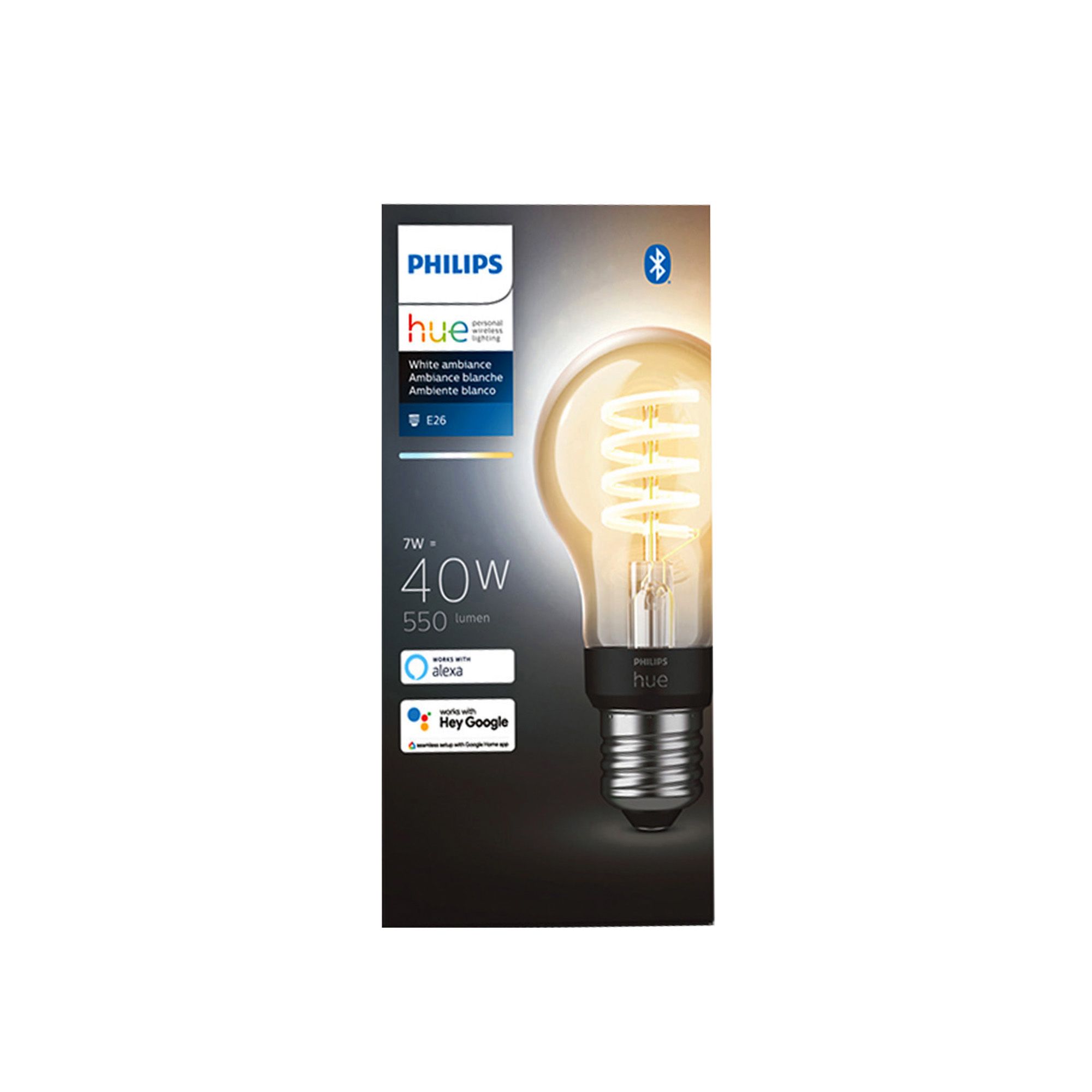 Philips Hue White Ambiance A19 Bulbs, 2 pk.