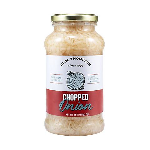 Olde Thompson Chopped Onion in Water, 24 oz.