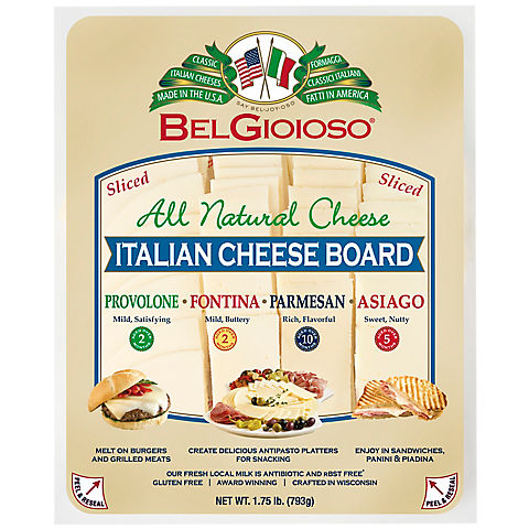 BelGioioso Italian Cheese Board, 1.75 lbs.
