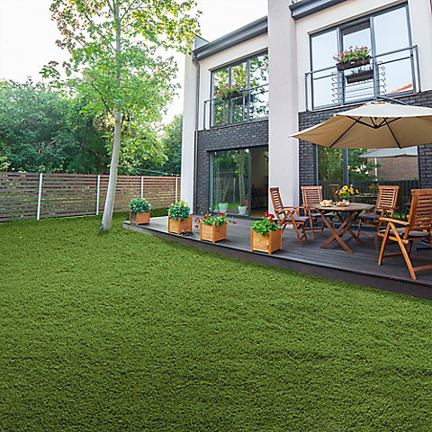 Creative Surfaces Richmond Artificial Grass 1.38 in. Pile Height