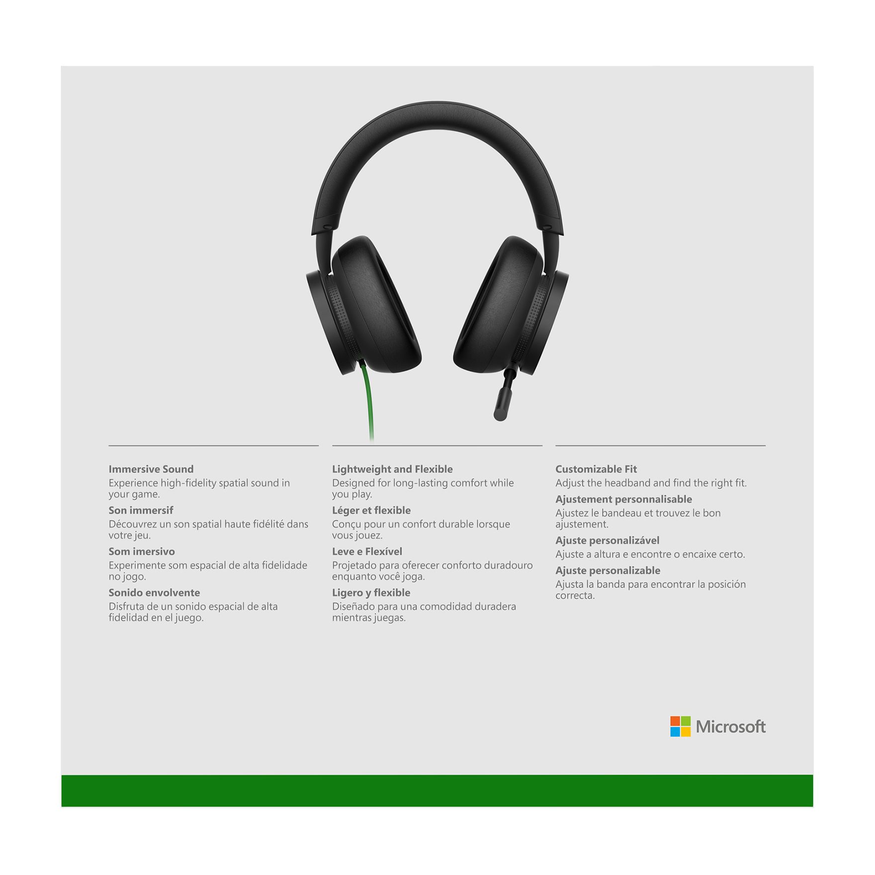 Microsoft Xbox Wireless Headset for Xbox Series X/S, Xbox One, and