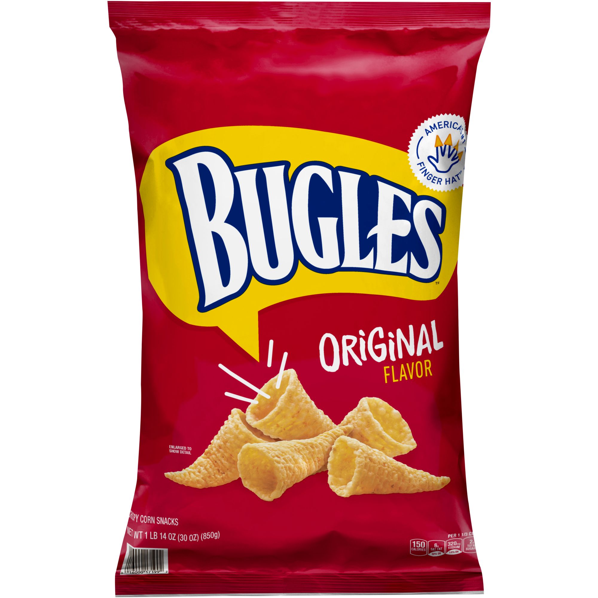 Bugles Original Crispy Corn Snacks