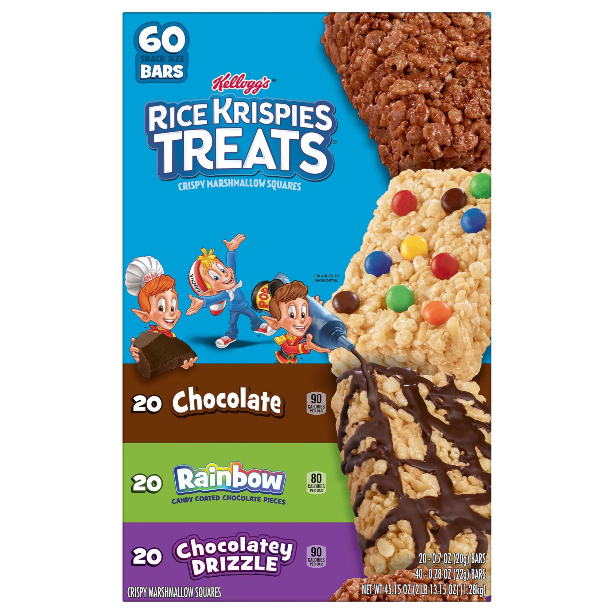 Save on Kellogg's Rice Krispies Treats with M&M Minis - 8 ct Order Online  Delivery