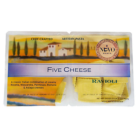 Nuovo Pasta Five Cheese Ravioli, 34 oz.