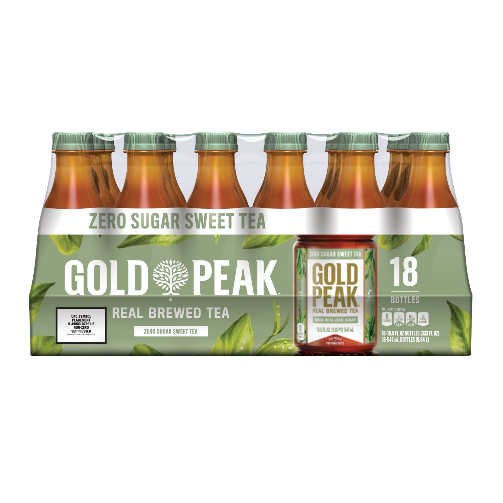 Pure Leaf Pure Leaf Real Brewed Tea Peach 16.9 Fl Oz 6 Count 6 Ea, Ready  To Drink