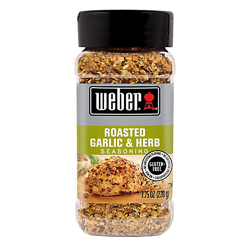 Weber Roasted Garlic & Herb Seasoning, 7.75 oz.