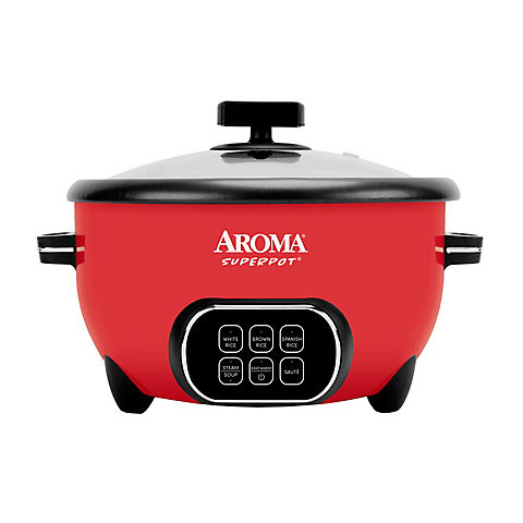 AROMA Superpot 20-Cups Cooked 4.5 Qt. Digital Rice & Grain Multicooker ARC-1021DR