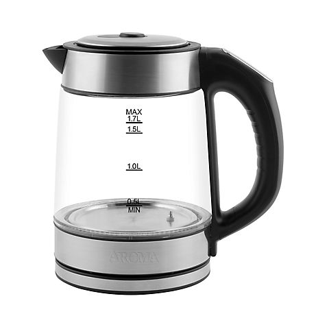 AROMA Professional  1.7L 7-Cup Digital Glass Water Kettle  AWK-170D