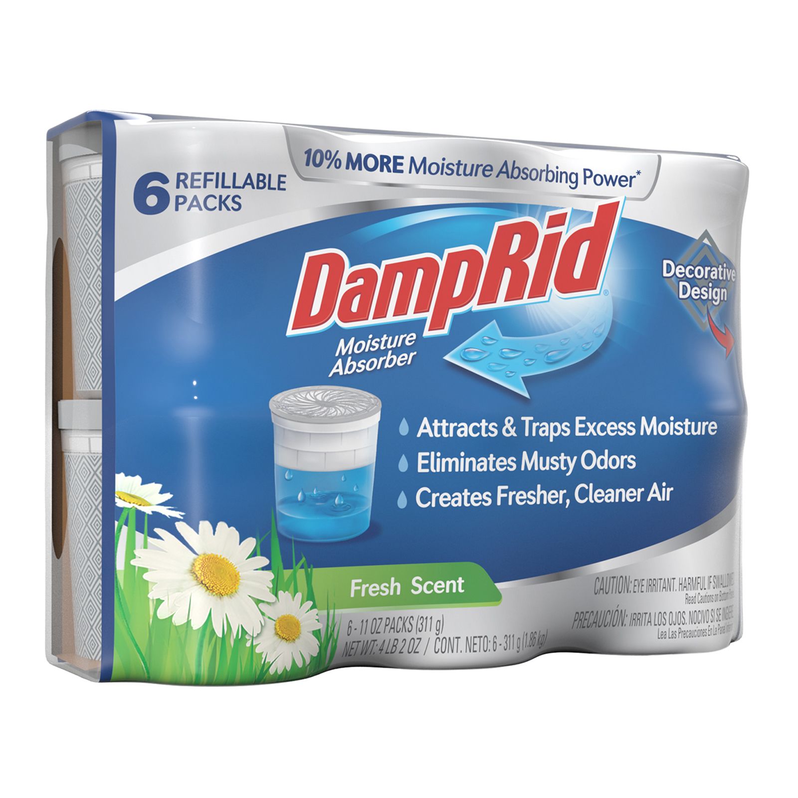 DampRid Buckets Fresh Scent, 6 pk.