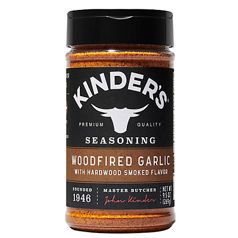 Kinder's Woodfired Garlic Seasoning, 9.5 oz.