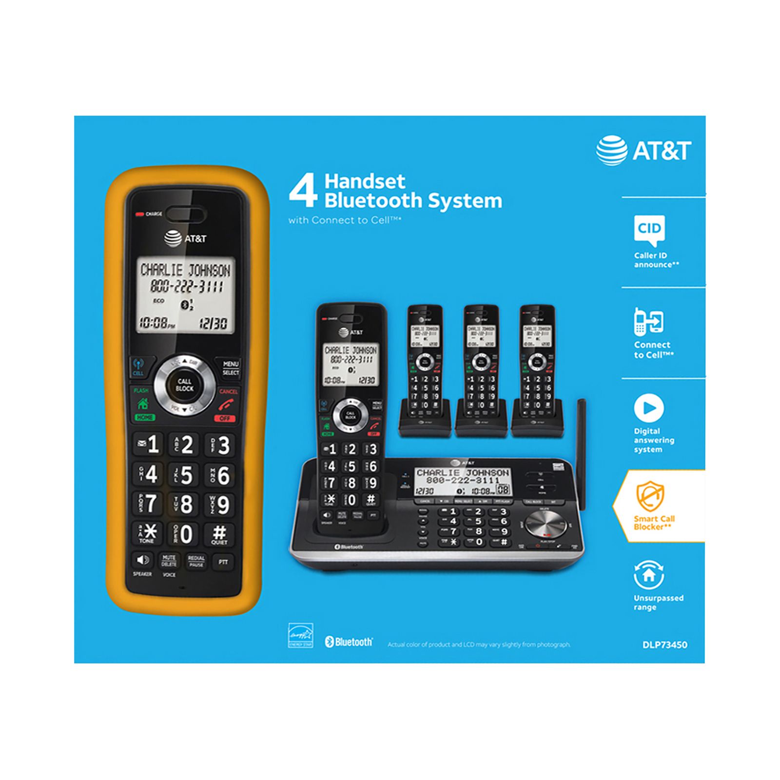 how to block numbers on at&t landline phones