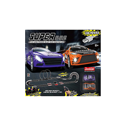 JOYSWAY Superior 552 USB Power Slot Car Racing Set