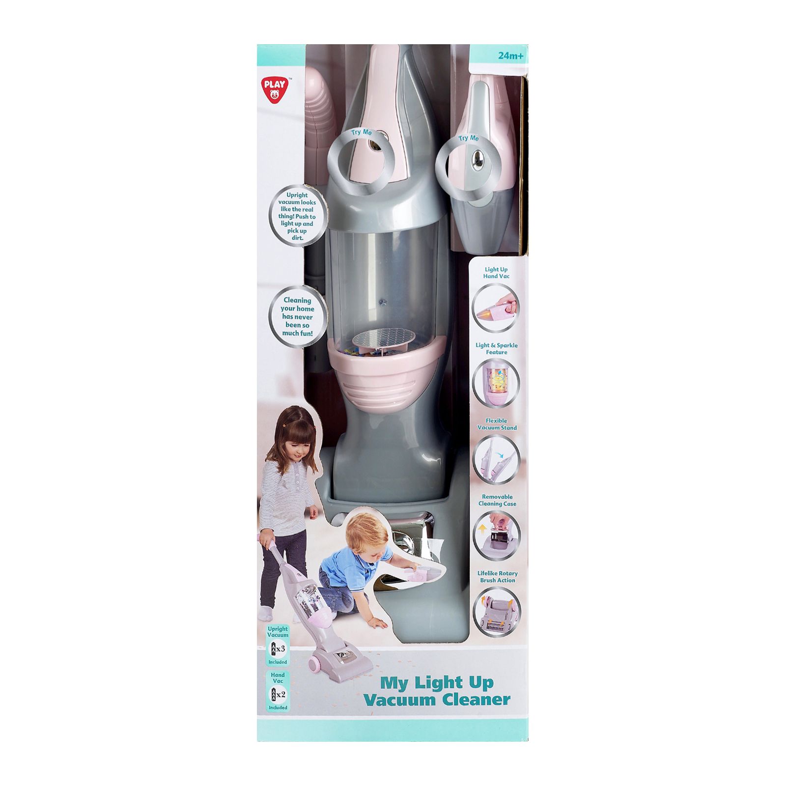 Playgo Complete Cleaning Vacuum Combo Playset