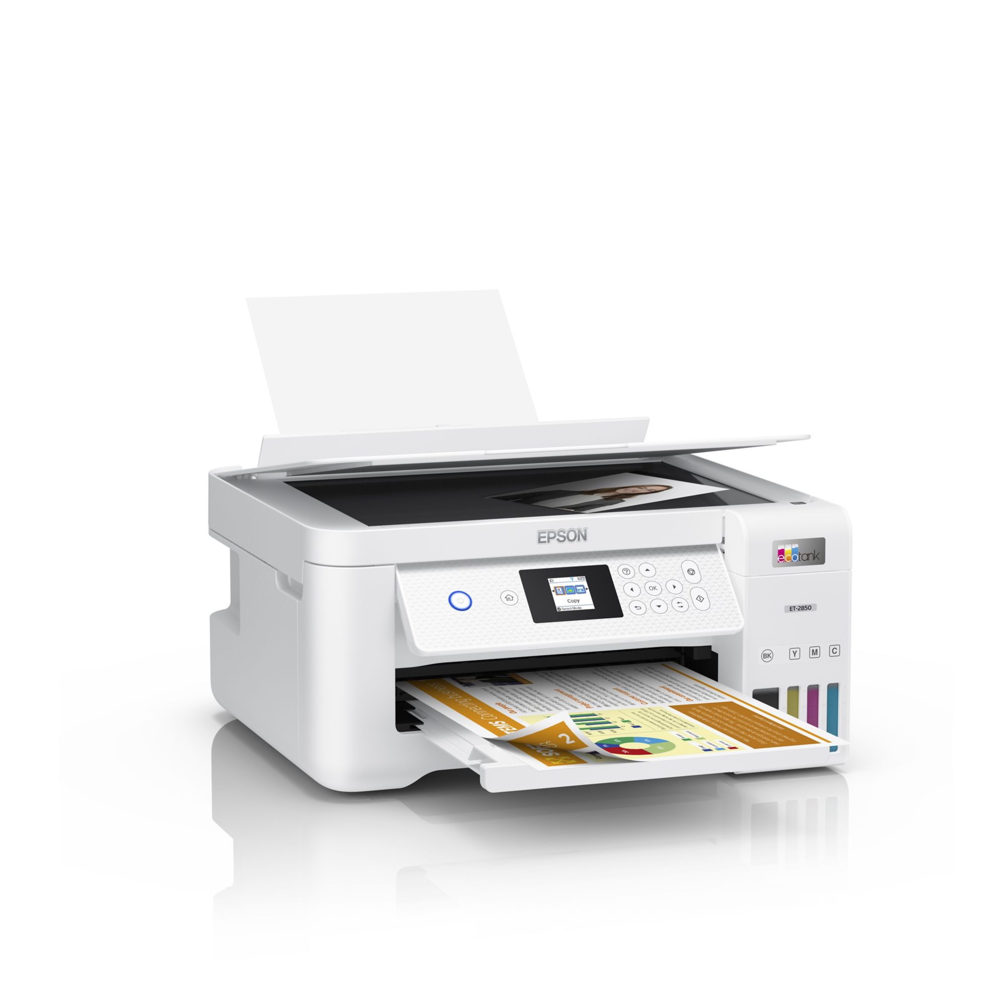 Imprimante 3 en 1 EPSON Ecotank ET-2826- ultra économique - Electro Dépôt