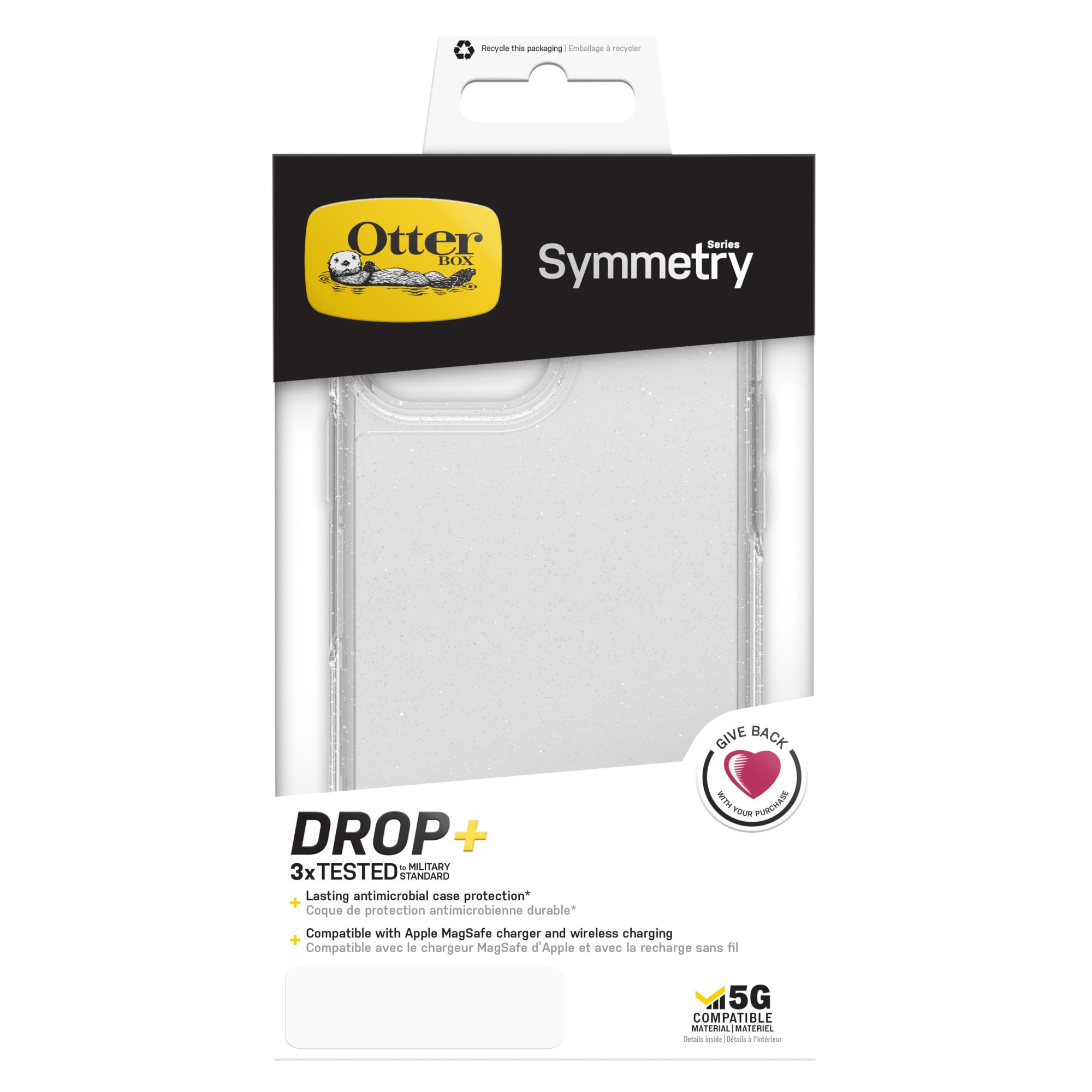 OtterBox Symmetry Clear Series+ Case with MagSafe for iPhone 13 Pro