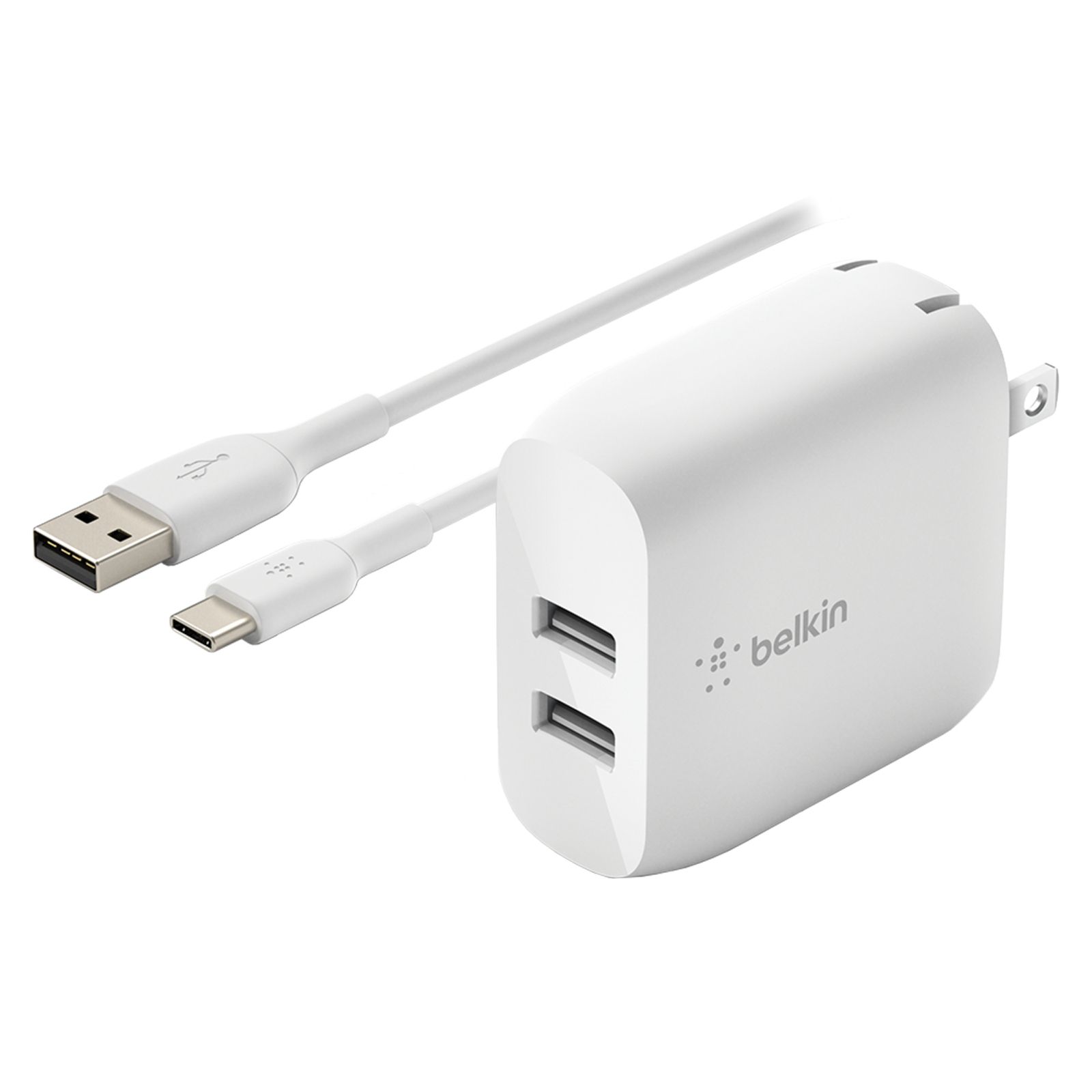Double station de recharge BOOST↑CHARGE™ Blanc – Belkin