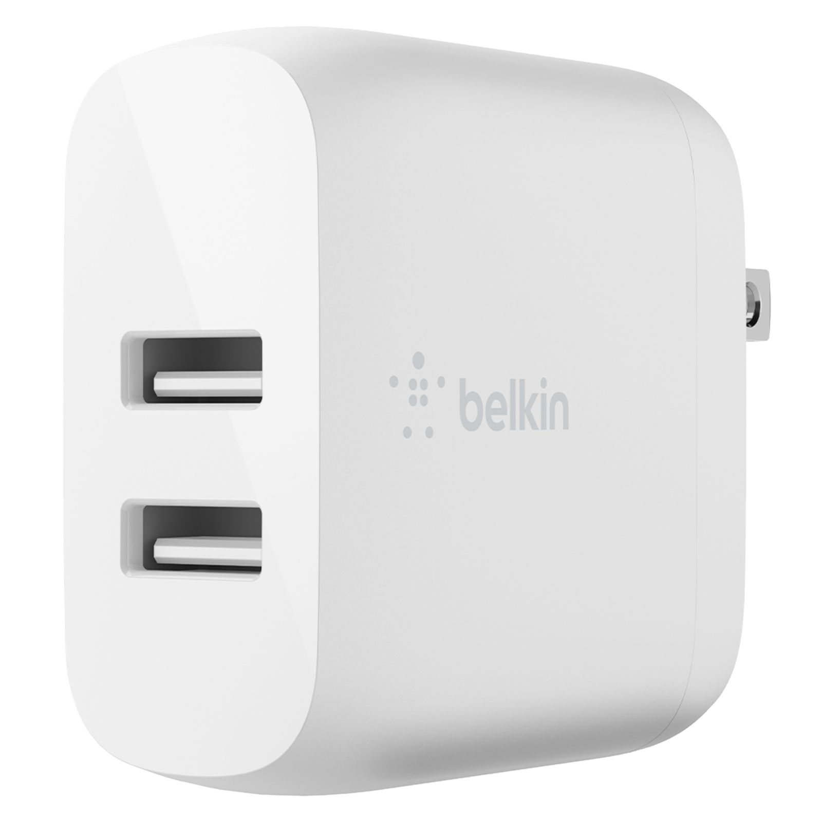 Belkin Boost Charge Dual USB-A Wall Charger USB-A to USB-C Cable