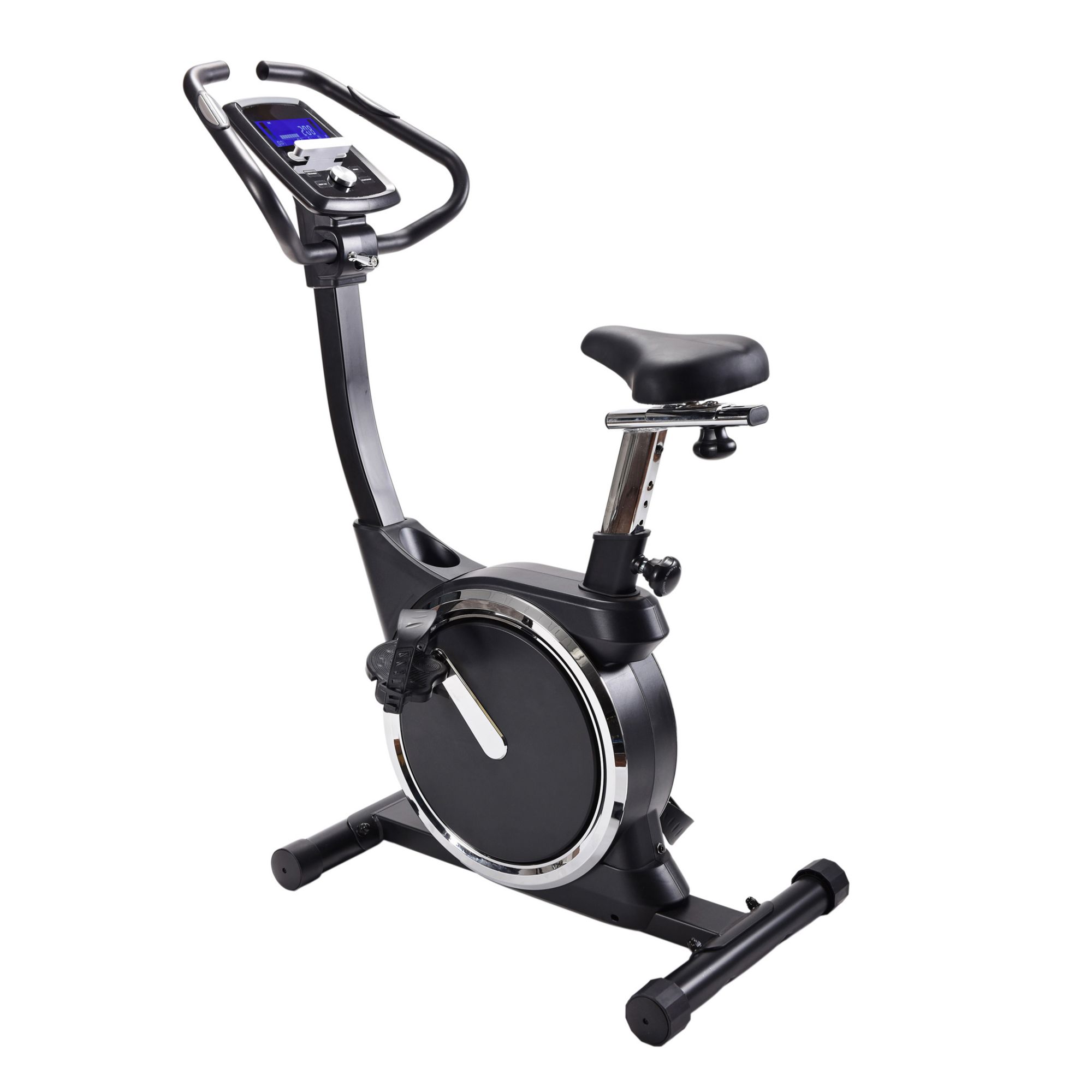 Opti manual resistance online adjustable upright exercise bike