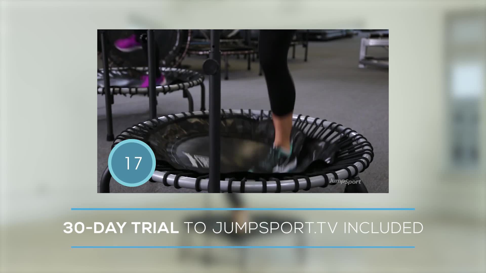 JumpSport 120 Home Fitness Trampoline