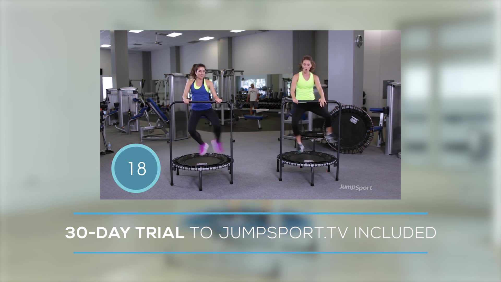 35-1825 JumpSport 125 Home Fitness Trampoline on Vimeo