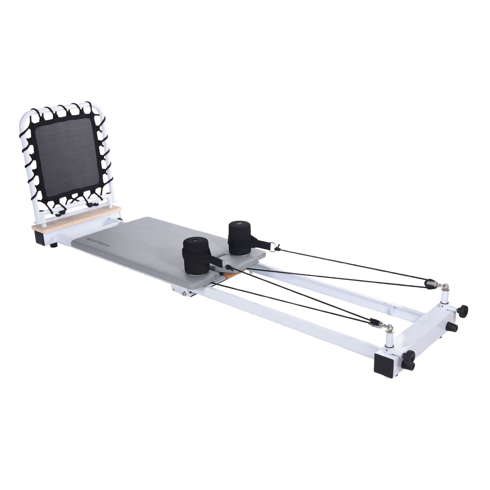 Pilates Reformer Machine Equipment with Spring for Home Workout,Foldable  Reformer Pilates for Beginner ,Big Size