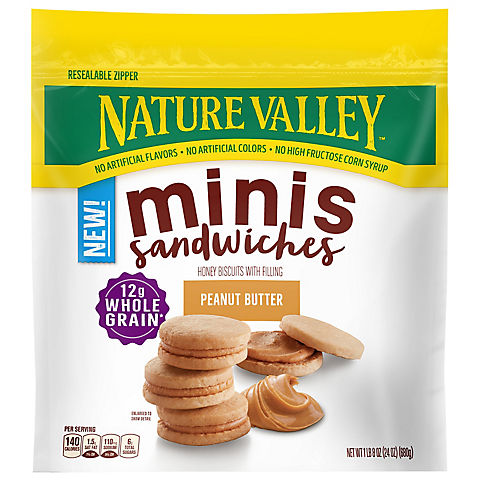 Nature Valley Mini Peanut Butter Sandwiches
