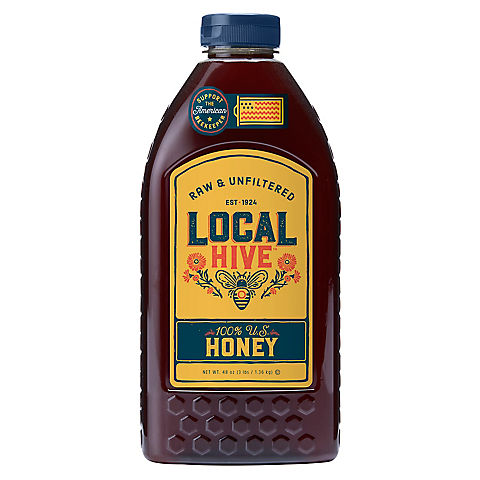 Rice's Local Hive 100% US Raw Honey, 48 oz.