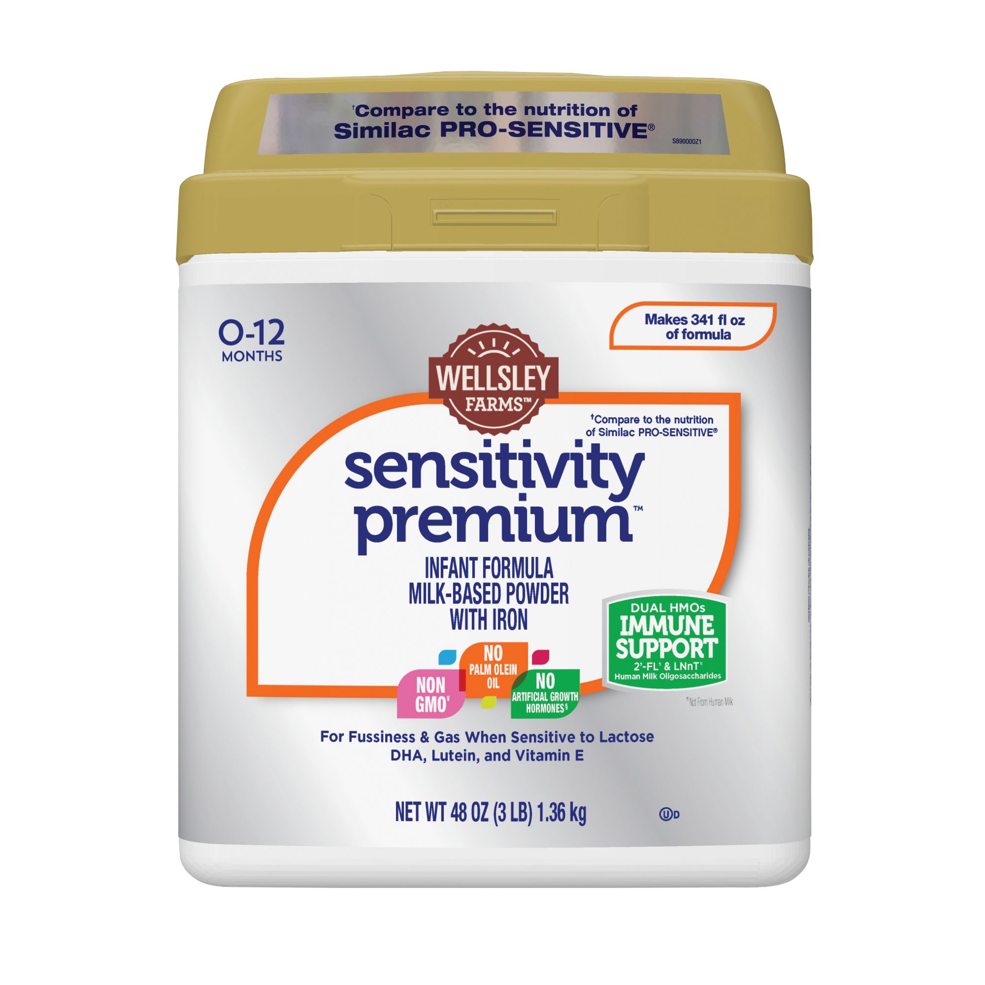 Similac pro sensitive sales immune support