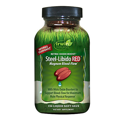Irwin Naturals Steel-Libido Red, 132 ct.