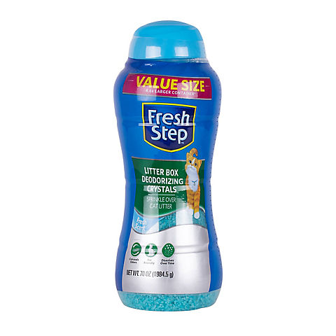 Fresh Step Litter Crystals Value Size in Fresh Scent, 70 oz.