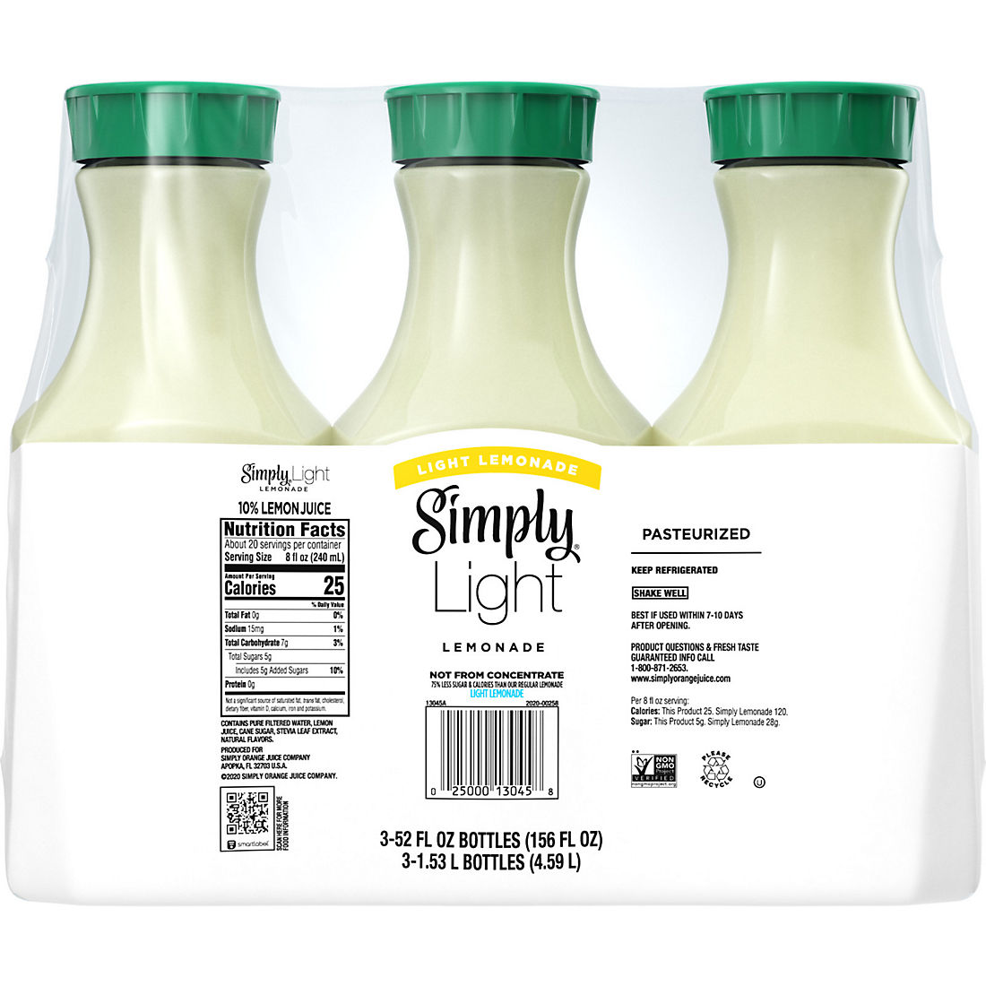 Simply Light Lemonade 3 Ct Bj S