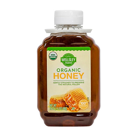 Wellsley Farms Organic Honey, 2-24 oz.